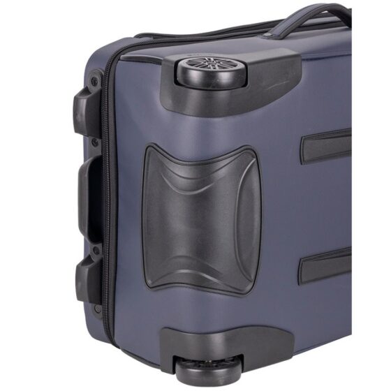 Cellini Nomad Trolley Luggage 273 Medium Navy wheels jpg