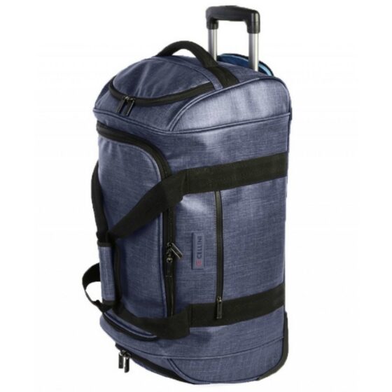 Cellini Origin Rolling Duffle 688 64 Medium Blue front jpg
