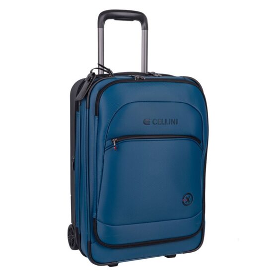 Cellini Pro X 567 50cm Carry On Petrol Blue Front3qrtr