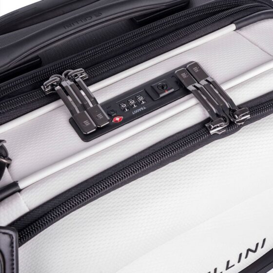 Cellini Pro X 567 50cm Carry On White Twin Locks