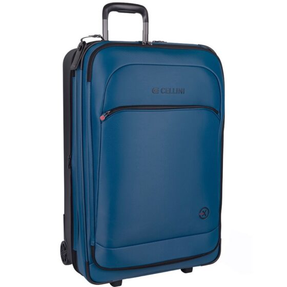 Cellini Pro X Trolley Pullman 567 Large 74 Petrol Blue Front3qrtr