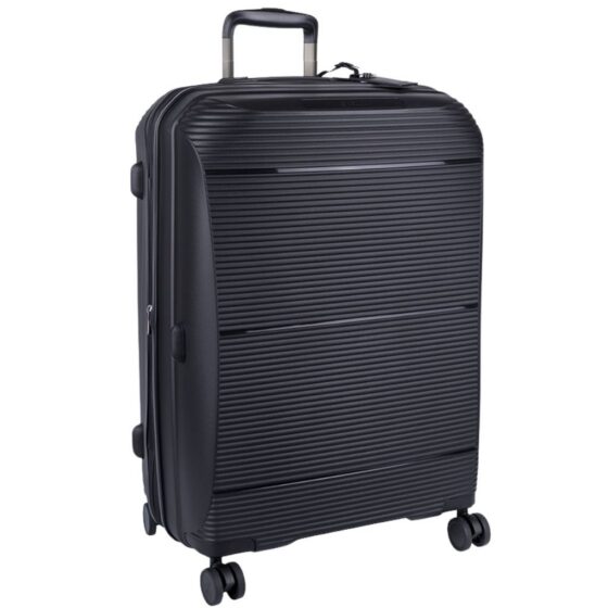 Cellini Qwest Spinner Luggage Expander 869 Black 79 Front3qrtr