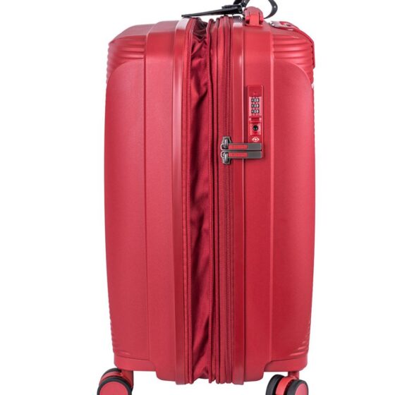 Cellini Qwest Spinner Luggage Expander 869 German Red 55 Expander