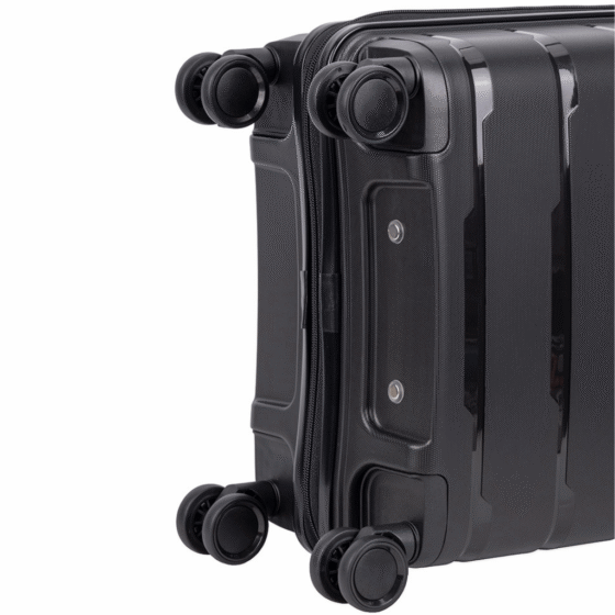 Cellini Rapido Spinner 20055 carry on spinner black wheels png