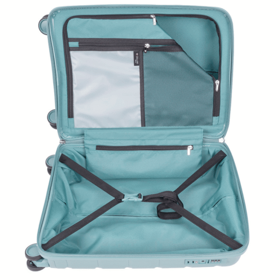 Cellini Rapido Spinner 20055 carry on spinner green interior png