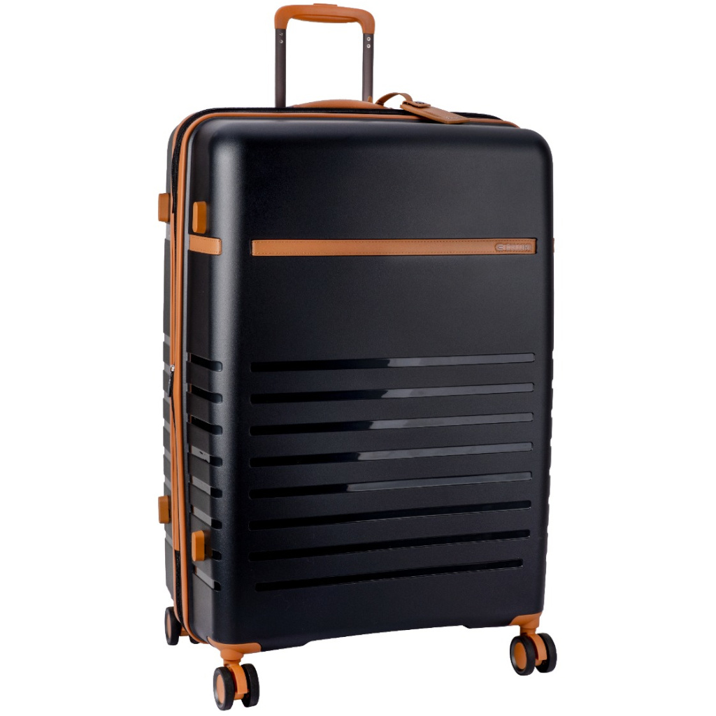 Cellini_Royale_87775_Large_check_in_Black_front3qrtr