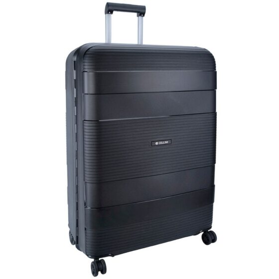 Cellini Safetech 809 Hard Spinner Black 75 Front3qrtr