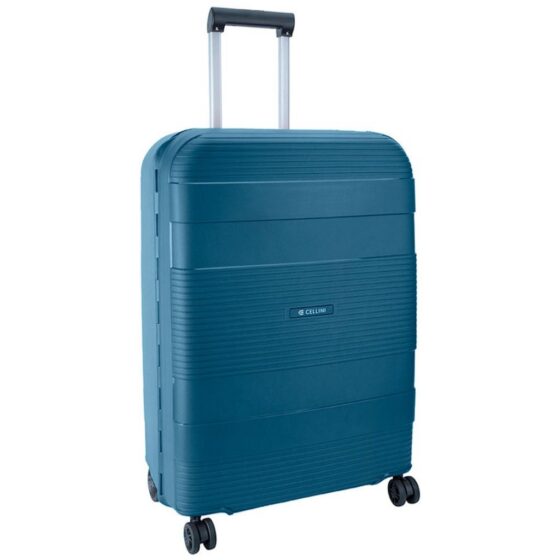 Cellini Safetech 809 Hard Spinner Blue 65 Front3qrtr