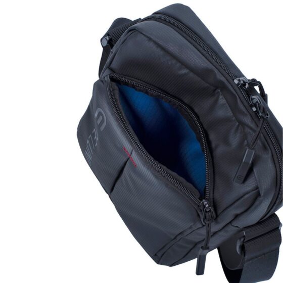 Cellini Sidekick 29463 Black Digital Sling Bag Front Stash