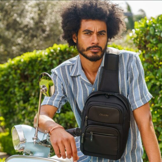 Cellini Sidekick Exectuive Lifestyle Crossbody Backpack