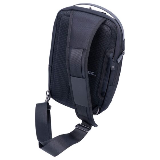 Cellini Sidekick Executive 48734 Crossbody Backpack Black Rear3qrtr