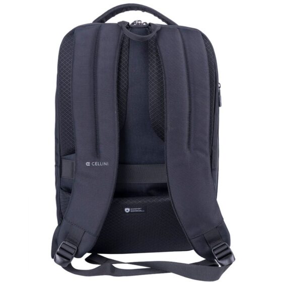 Cellini Sidekick Executive Laptop Backpack 48746 Black Rear
