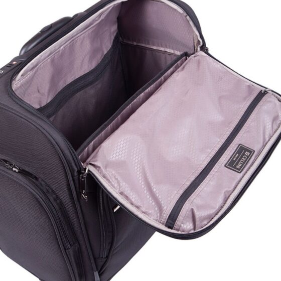 Cellini Smartcase Mobile Business Trolley Black 18346 Interior