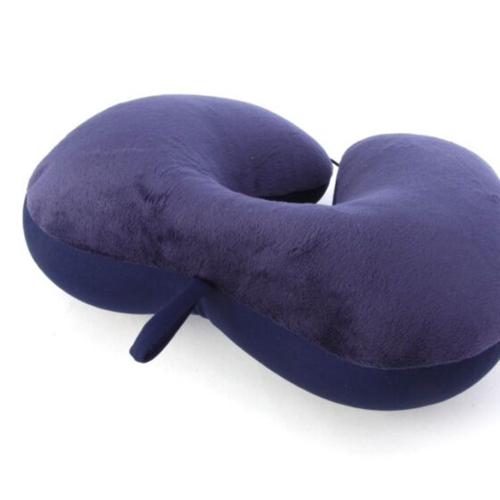 Cellini Suede Microbead Travel Pillow 33056 Rear3qrtr
