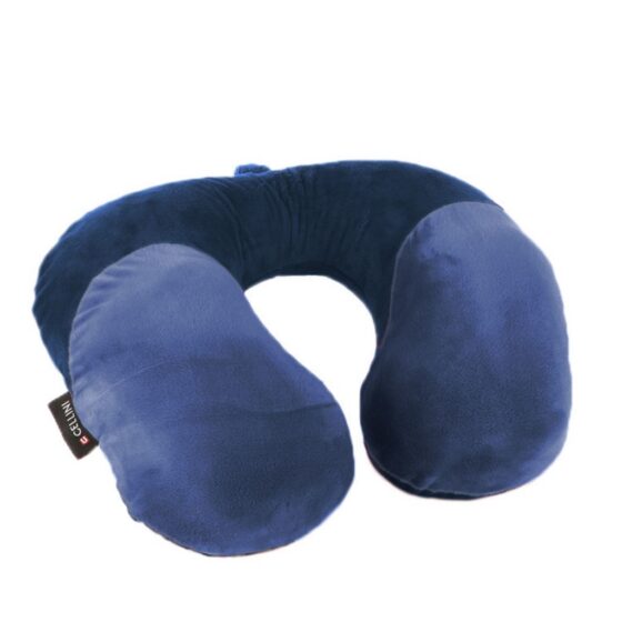 Cellini Travel Essentials Moulded  Travel Pillow 33069 Navy Front3qrtr