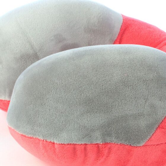 Cellini Travel Essentials Moulded  Travel Pillow 33069 Coral Side