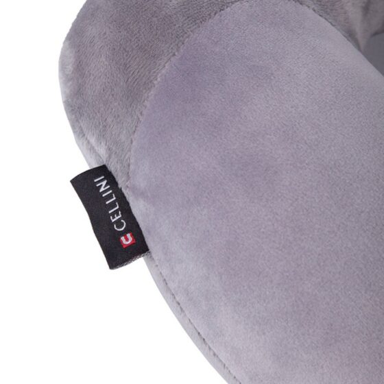 Cellini Travel Essentials Moulded  Travel Pillow 33069 Grey Headrest
