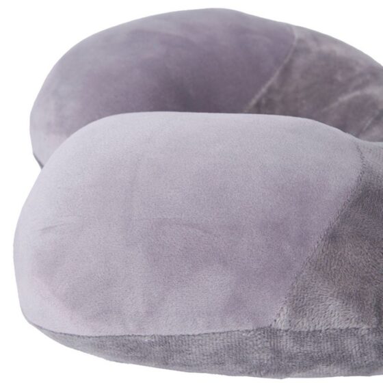 Cellini Travel Essentials Moulded  Travel Pillow 33069 Grey Side