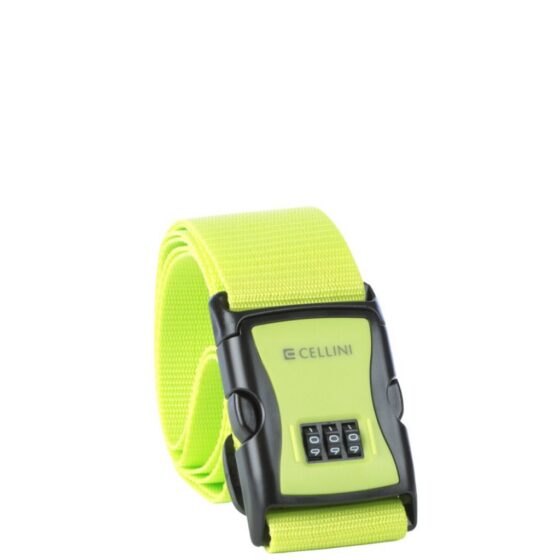 Cellini Travel Essentials 3 Dial Strap 33005 Green Front3qrtr