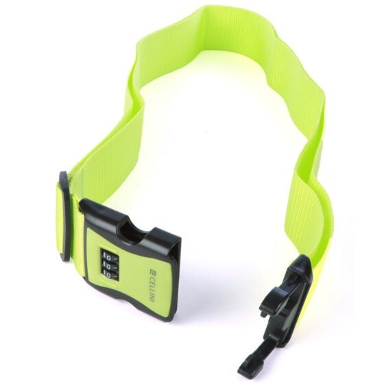 Cellini Travel Essentials 3 Dial Strap 33005 Green Side