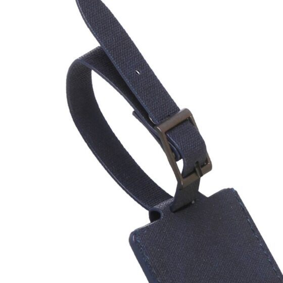 Cellini Travel Essentials 33088 Id Label Black Buckle