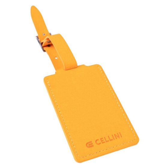 Cellini Travel Essentials 33088 ID Label yellow rear jpg