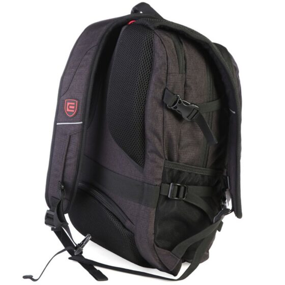 Cellini Uni Laptop Backpack 01123 Black Rear3qrtr
