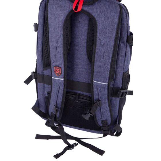 Cellini Uni Laptop Backpack Denim Blue 01123 Rear3qrtr