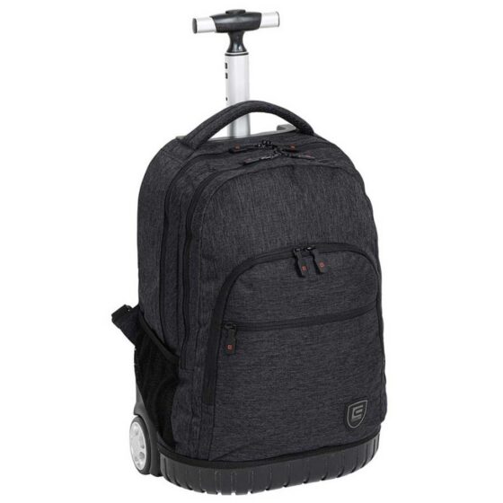 Cellini Uni Backpac Trolley 01146 Black Front3qrtr