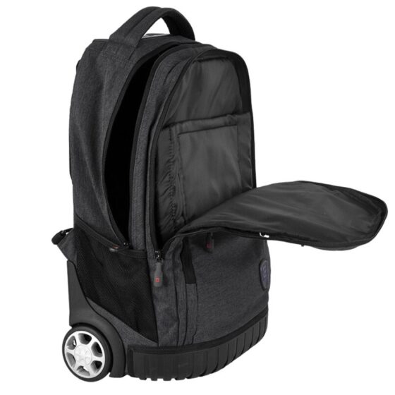 Cellini Uni Backpac Trolley 01146 Black Interior