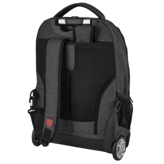 Cellini Uni Backpac Trolley 01146 Black Rear3qrtr