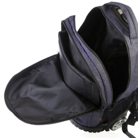 Cellini Uni Backpack Trolley 01146 Blue Interior