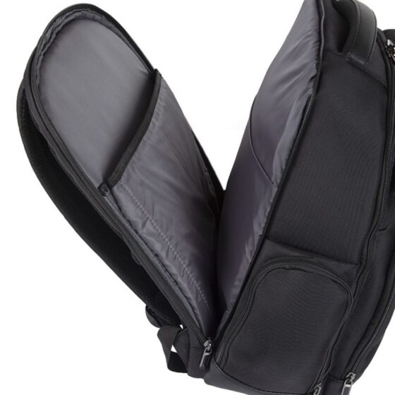 Cellini Voyager Wall Street Business 40142 Business Backpack Black Interior1