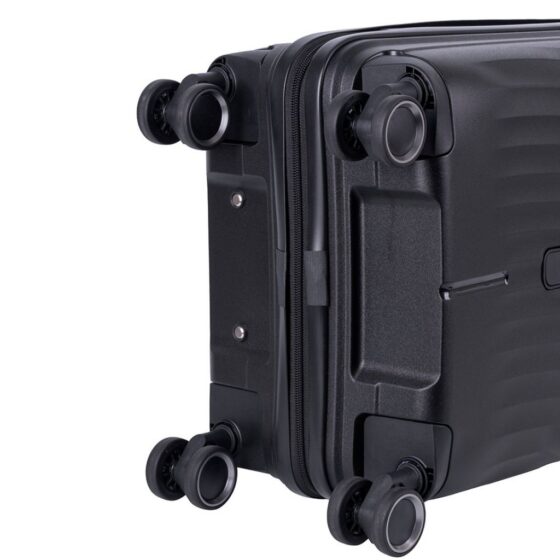 Cellini Xpedition Trunk 254 Spinner Black 55 Wheels
