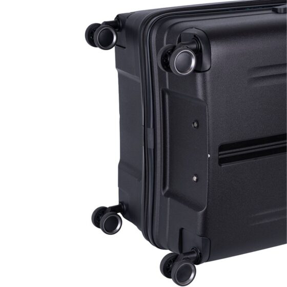 Cellini Xpedition Trunk 254 Spinner Black 78 Wheels