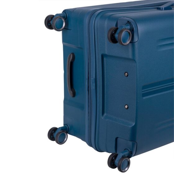 Cellini Xpedition Trunk 254 Spinner Navy Blue 78 Large Wheels