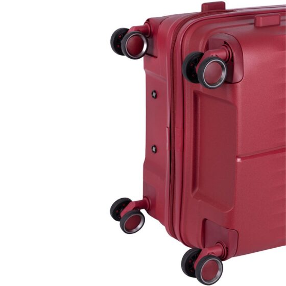 Cellini Xpedition Trunk 254 Spinner Red 55 Wheels