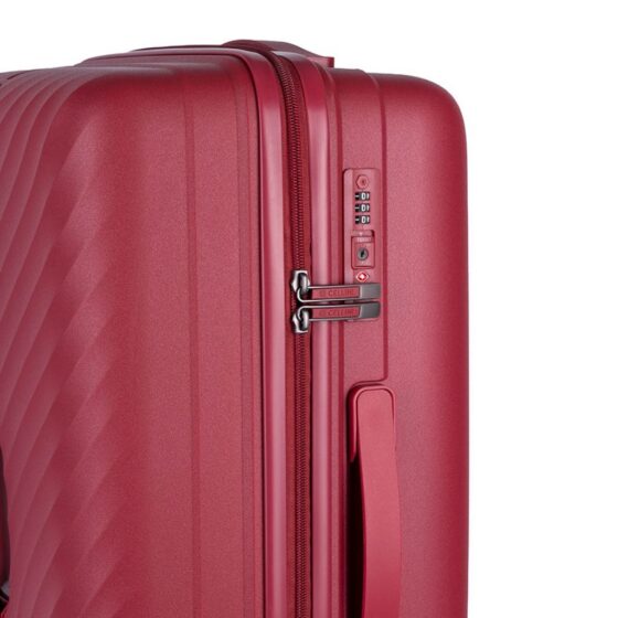 Cellini Xpedition Trunk 254 Spinner Red 67 Lock