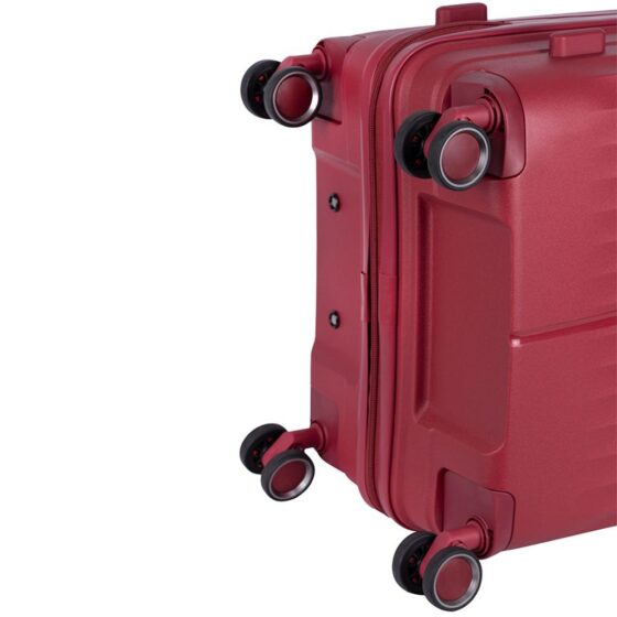 Cellini Xpedition Trunk 254 Spinner Red 67 Wheels