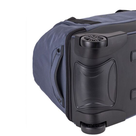 Cellini Xplorer 266 TRolley Duffle Large Blue wheels jpg