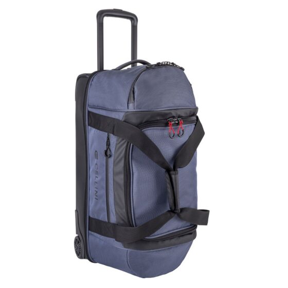 Cellini Xplorer 266 TRolley Duffle Medium Blue front3qrtr jpg