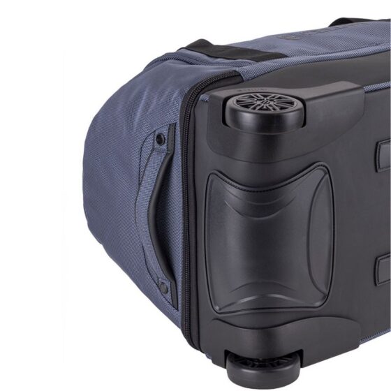 Cellini Xplorer 266 TRolley Duffle Medium Blue wheels jpg