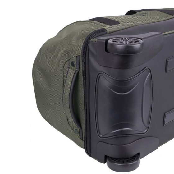Cellini Xplorer 266 TRolley Duffle Medium Green wheels jpg