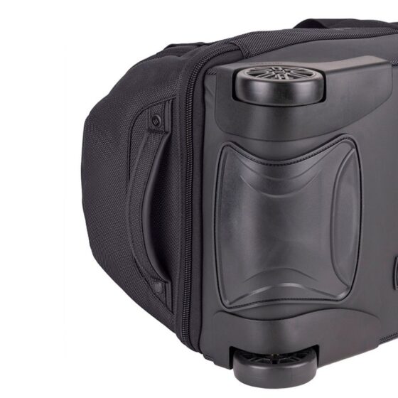 Cellini Xplorer 266 TRolley Duffle Small Black wheels jpg