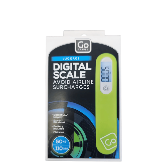 DEsign Go 2000 Digital Airline Scale Gree transparen