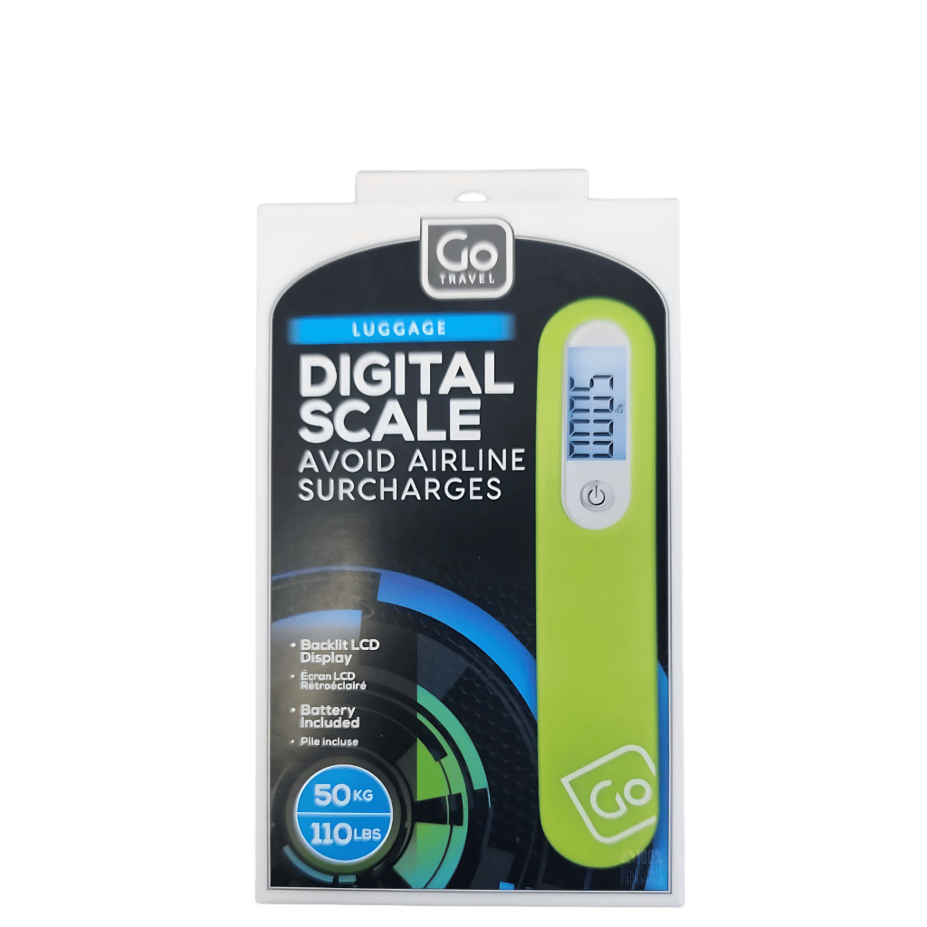 DEsign Go 2000 Digital Airline Scale Gree transparen