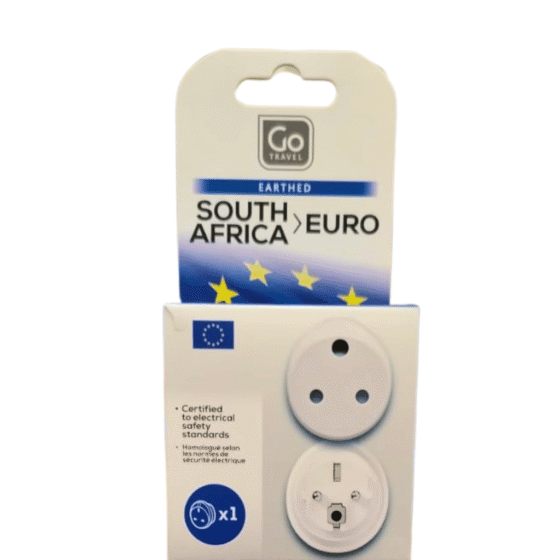 DEsign Go SA EU plug adaptor new package png