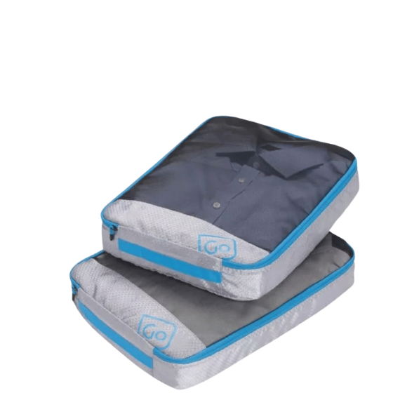 DEsign Go Twin packing cubes 285 new blue front3qrtr primary