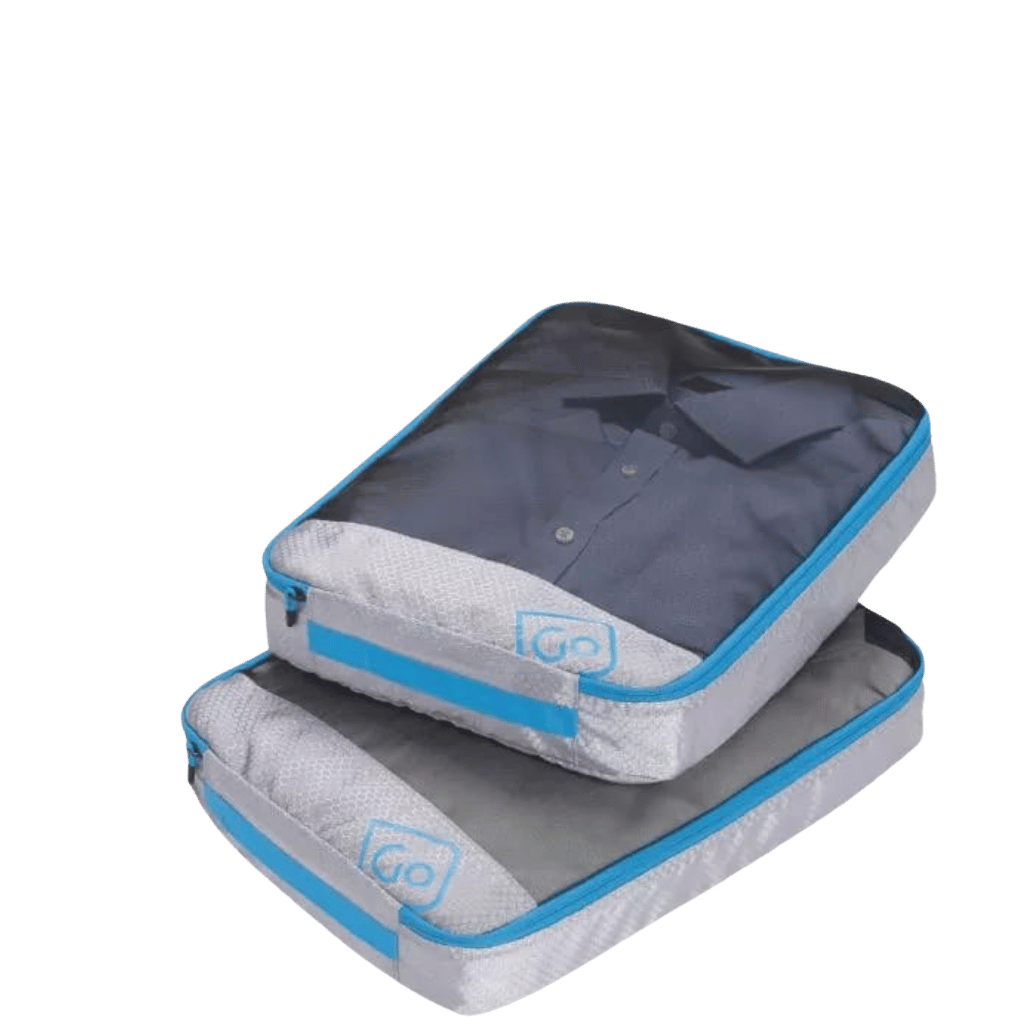 DEsign Go Twin packing cubes 285 new blue front3qrtr primary