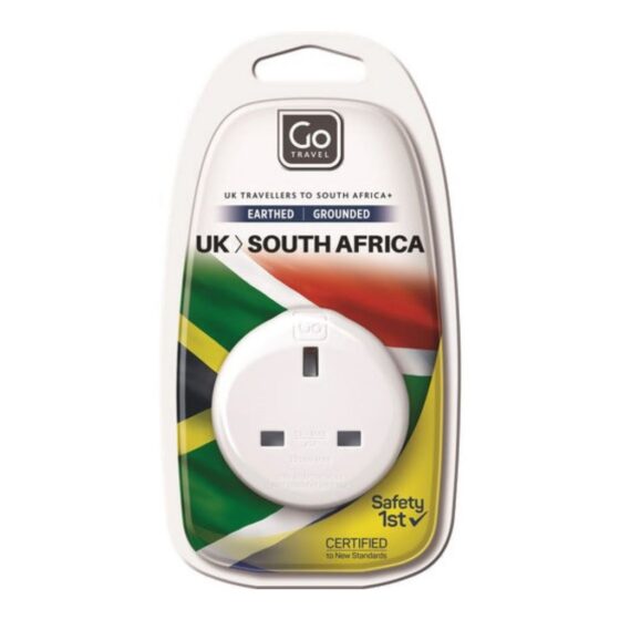 Design Go Uk Sa Plug Adaptor White Package